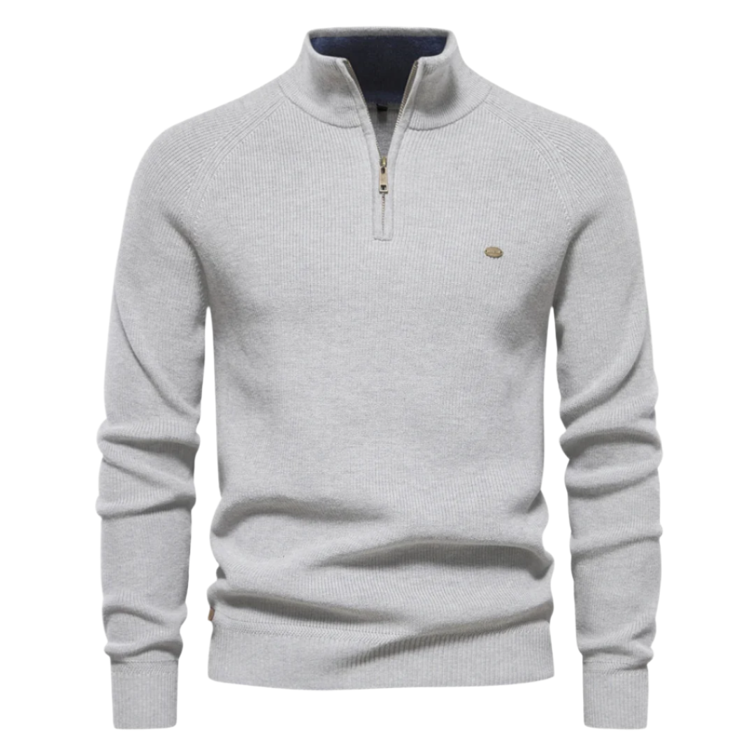 IRVIN | HALF-ZIP SWEATER