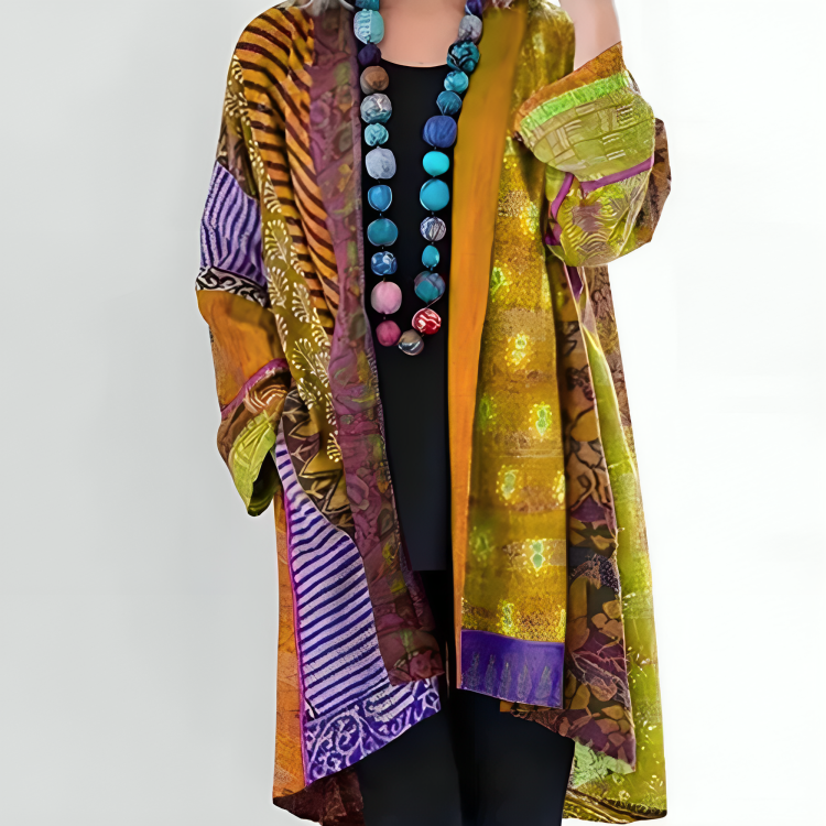 SERENA | PATCHWORK BOHO CARDIGAN