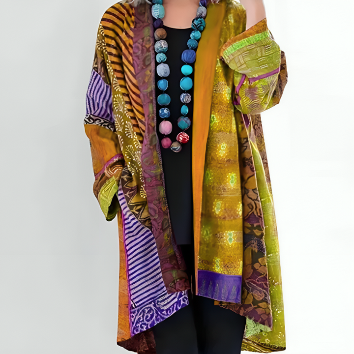 SERENA | PATCHWORK BOHO CARDIGAN