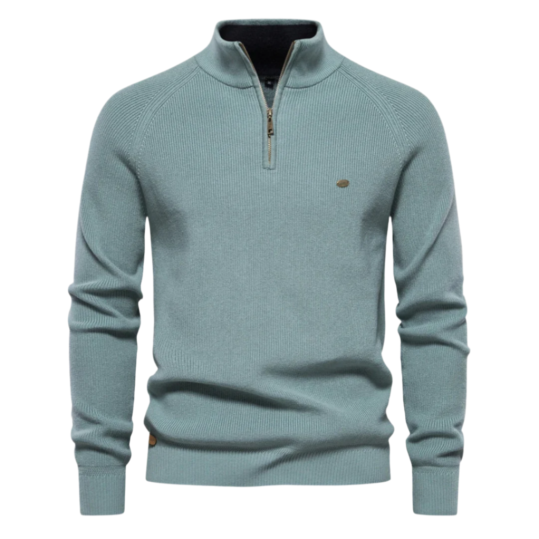 IRVIN | HALF-ZIP SWEATER