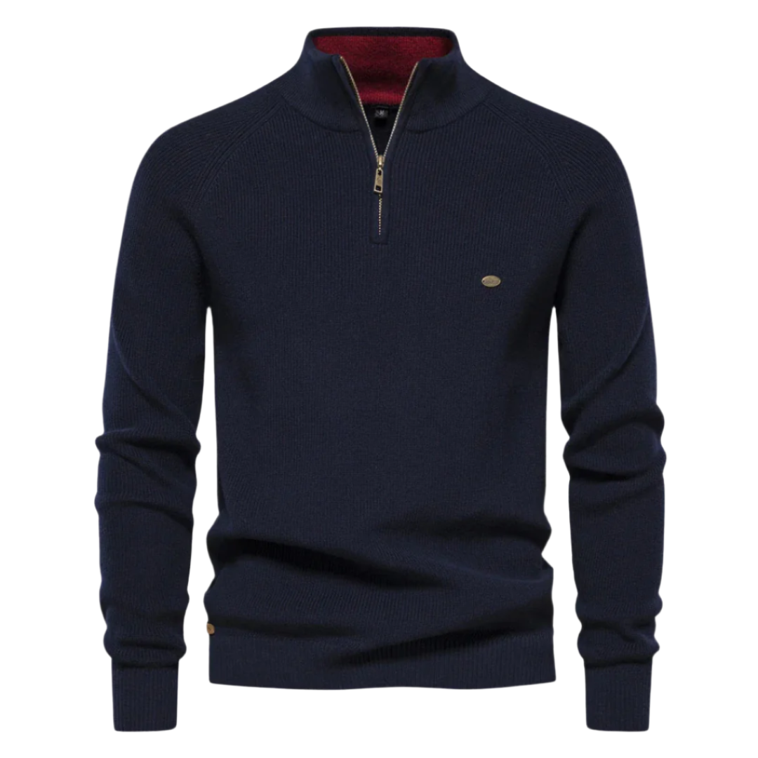 IRVIN | HALF-ZIP SWEATER