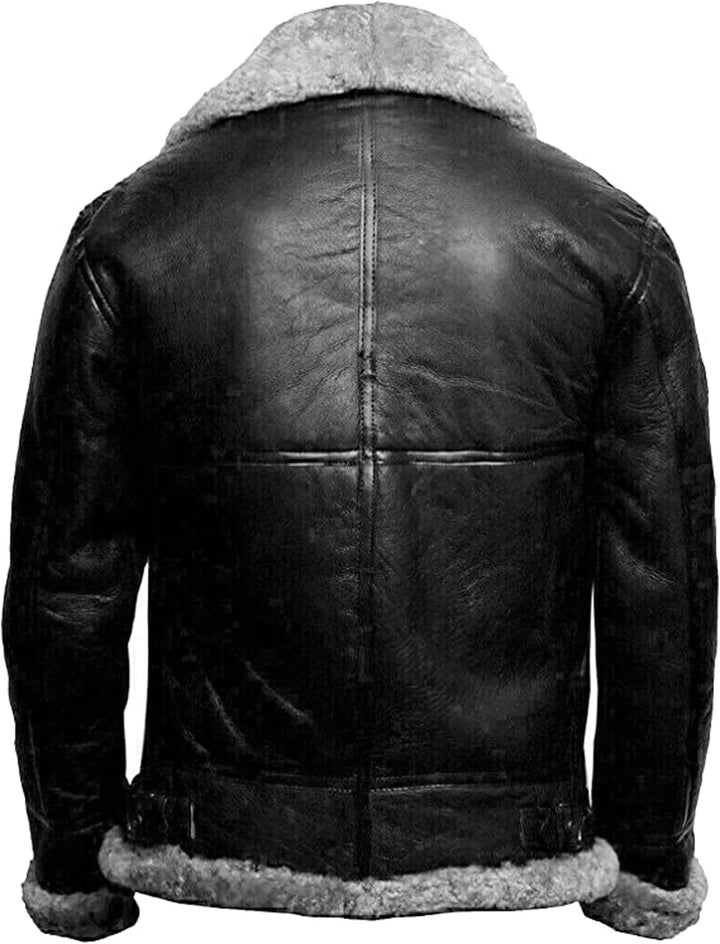 MAX | CLASSIC WINTER LEATHER JACKET