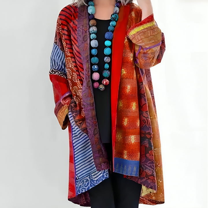 SERENA | PATCHWORK BOHO CARDIGAN