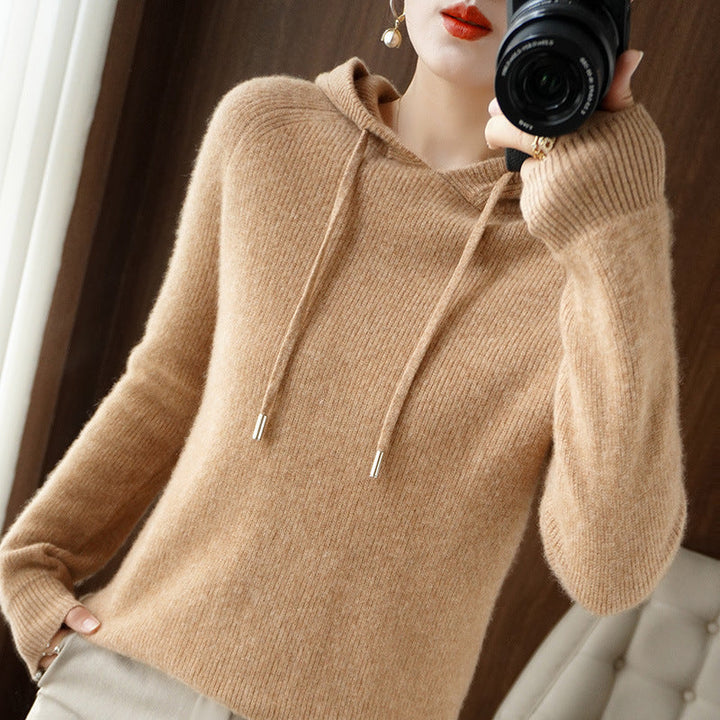 JAMILA | HOODED KNIT JUMPER