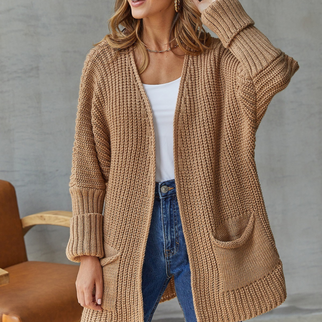 SARAH | CLASSIC KNIT CARDIGAN