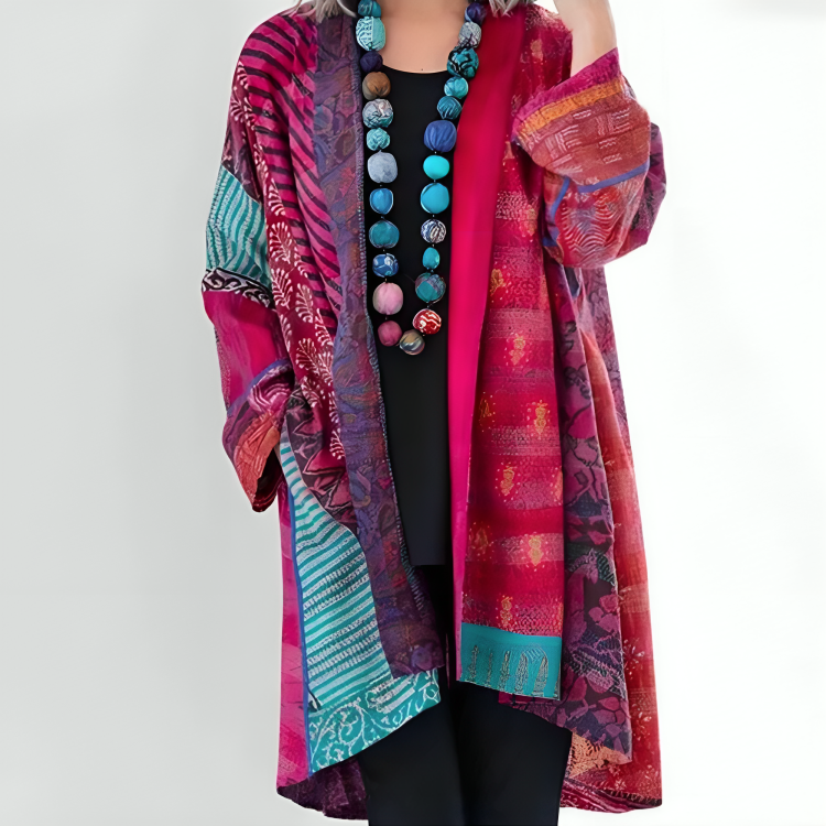 SERENA | PATCHWORK BOHO CARDIGAN