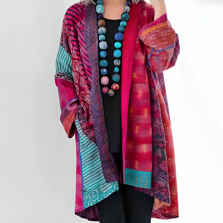 SERENA | PATCHWORK BOHO CARDIGAN