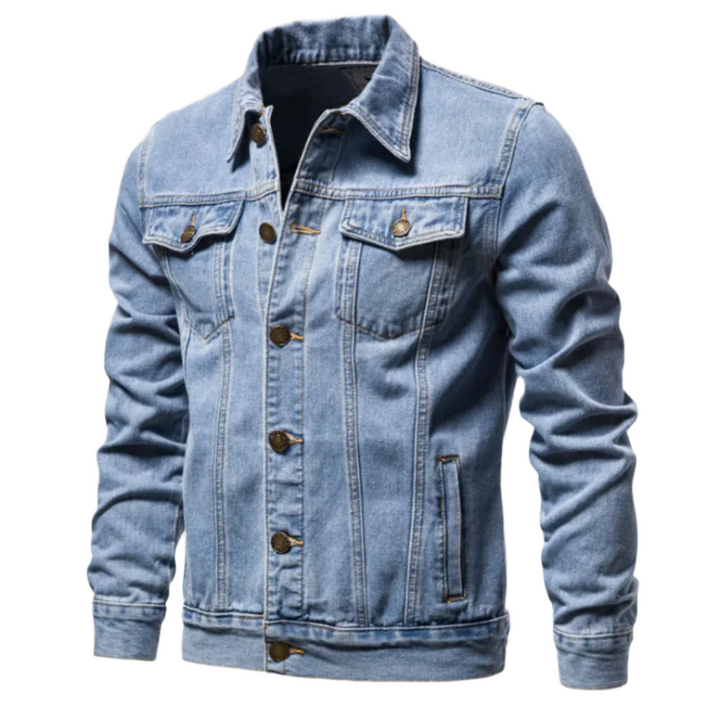 Leo | Denim Trucker Jacket