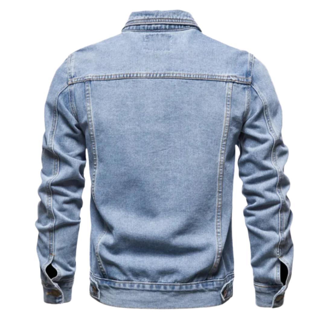 Leo | Denim Trucker Jacket