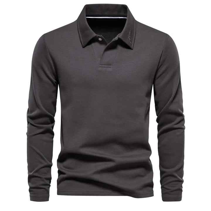 DALTON | LONG-SLEEVE POLO SHIRT