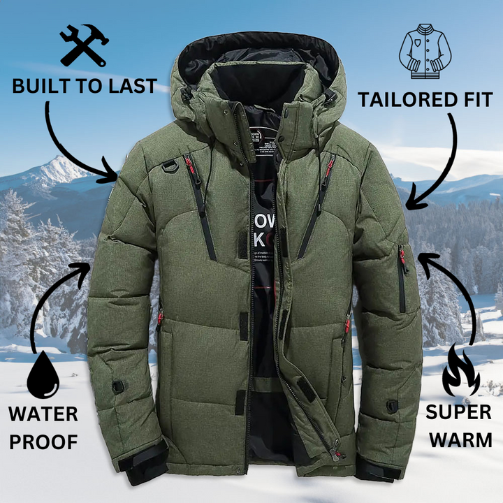 MOUNTAIN EAST | DOWN PUFFER JACKET