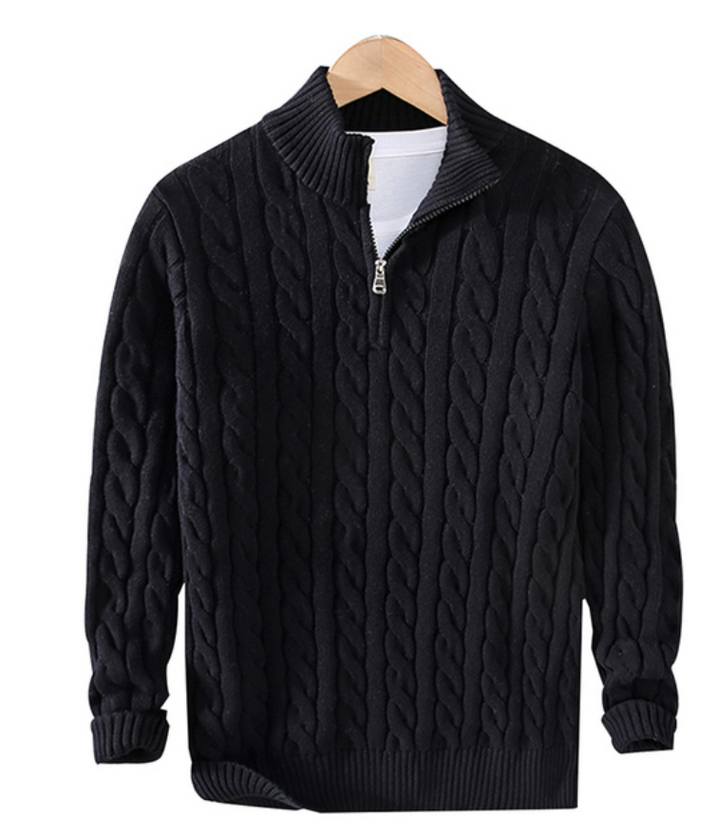 ALFONSO | HALF-ZIP SWEATER