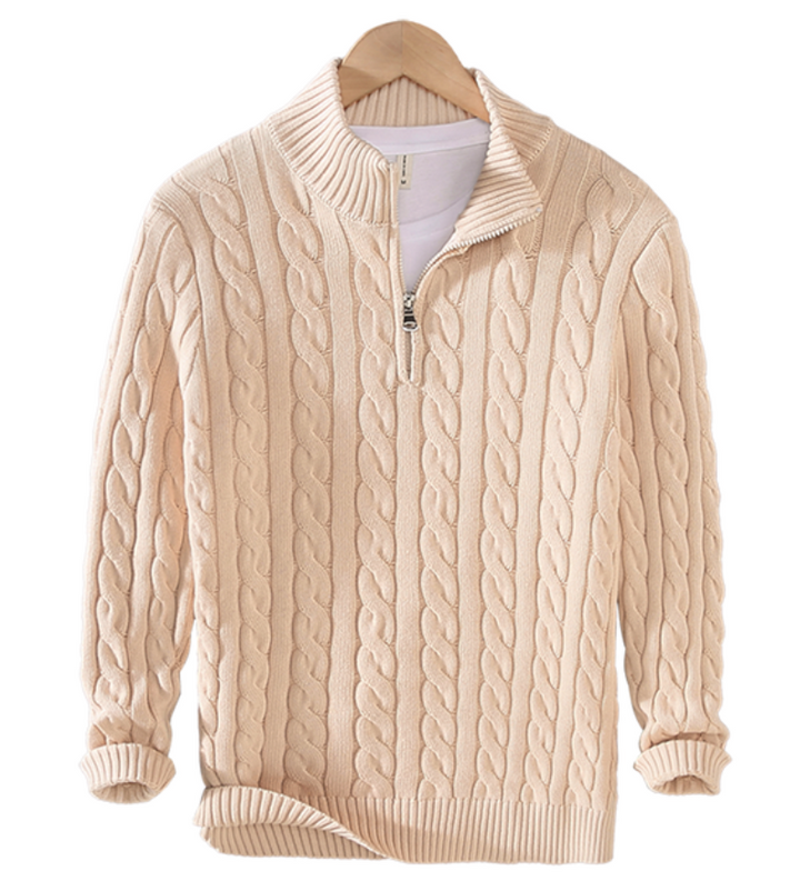 ALFONSO | HALF-ZIP SWEATER