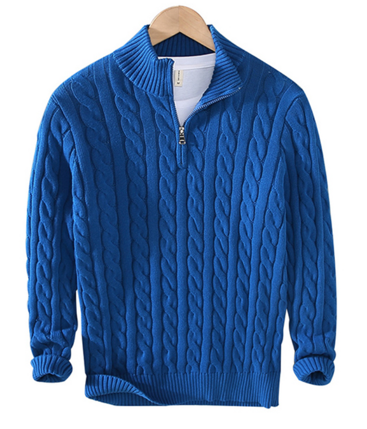 ALFONSO | HALF-ZIP SWEATER