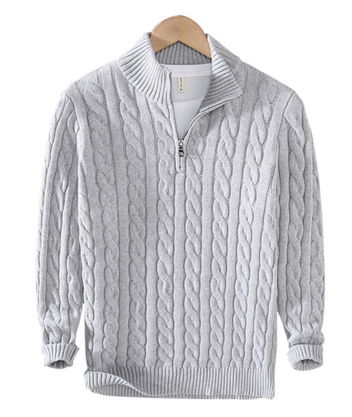 ALFONSO | HALF-ZIP SWEATER