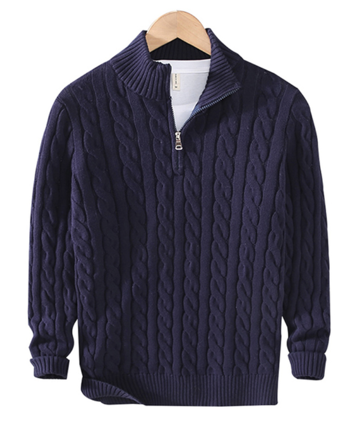 ALFONSO | HALF-ZIP SWEATER