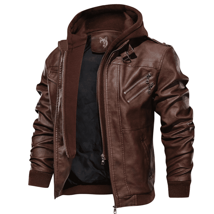 MAX | CLASSIC LEATHER BOMBER JACKET