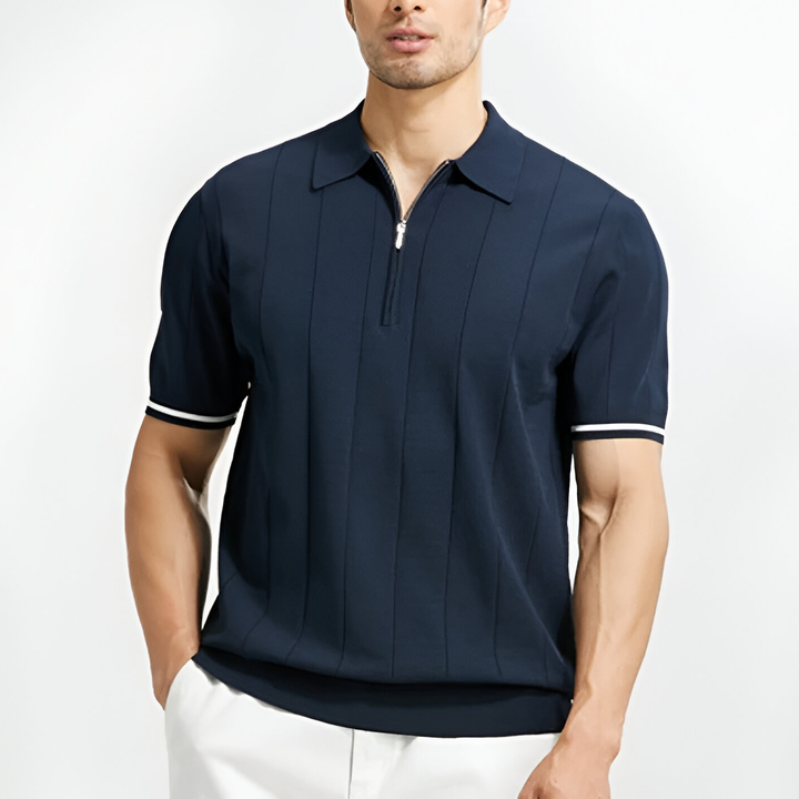 LOZANO LOPEZ | ZIP POLO SHIRT