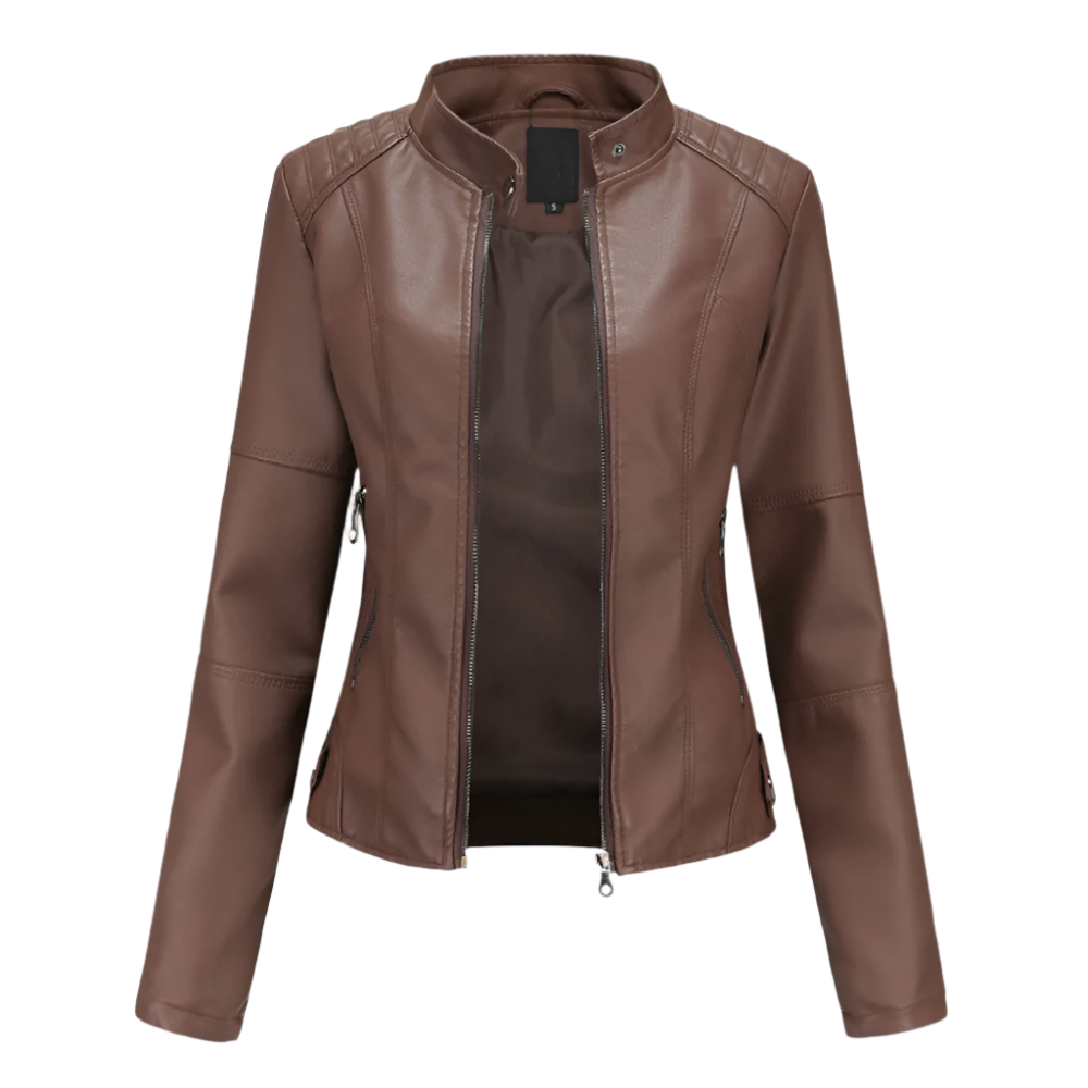 GIULIA | ELEGANT LEATHER JACKET