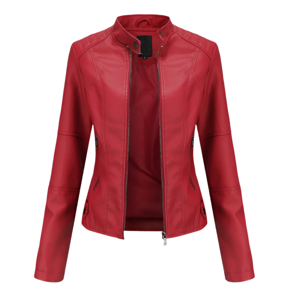 GIULIA | ELEGANT LEATHER JACKET