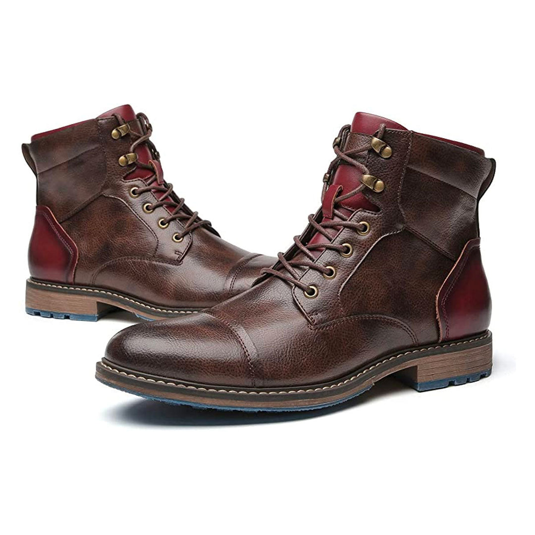 ETHAN | HANDCRAFTED LEATHER OXFORD BOOTS