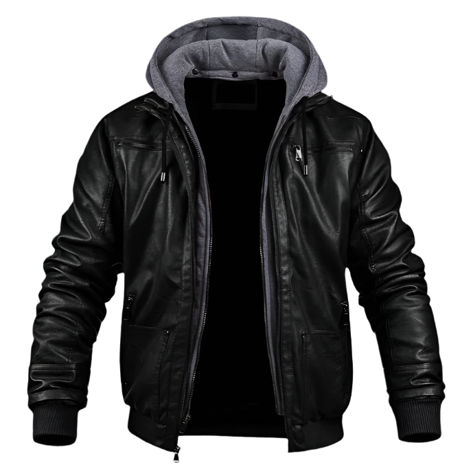 DAMON | LEATHER WINTER JACKET