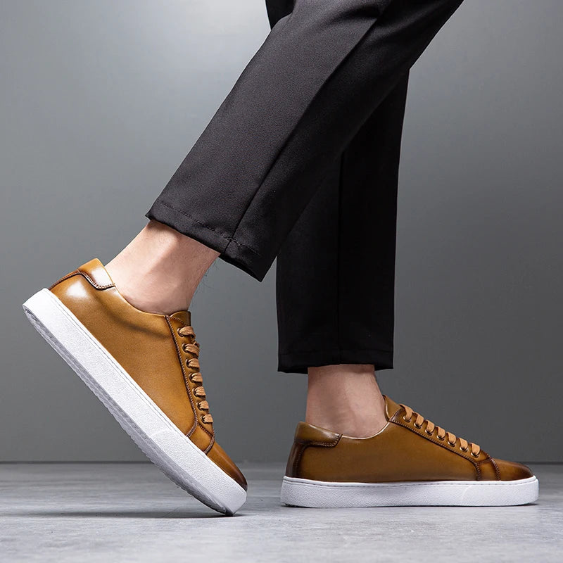 FRANCO | MEN'S LEATHER SNEAKER