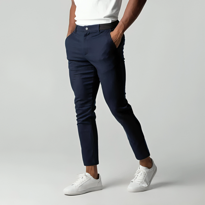 TUSCA | STRETCH CHINO TROUSERS