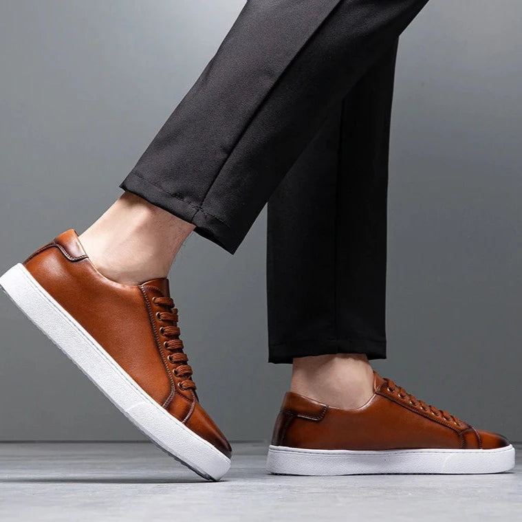 FRANCO | MEN'S LEATHER SNEAKER