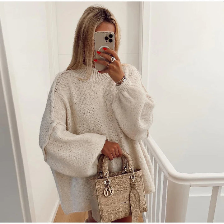 ANNIE | FLUFFY OVERSIZED SWEATER