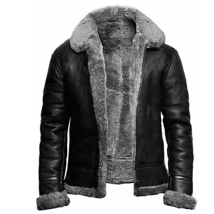 MAX | CLASSIC WINTER LEATHER JACKET