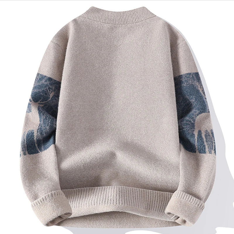 ELIAS | SLIM FIT WOOL SWEATER