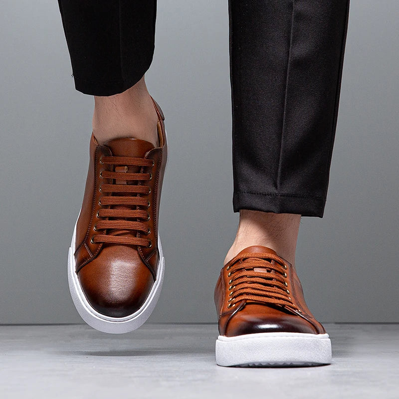 OWEN | MEN'S LEATHER SNEAKER