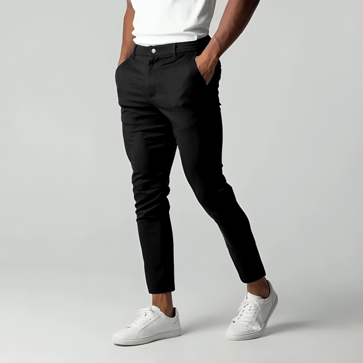 TUSCA | STRETCH CHINO TROUSERS