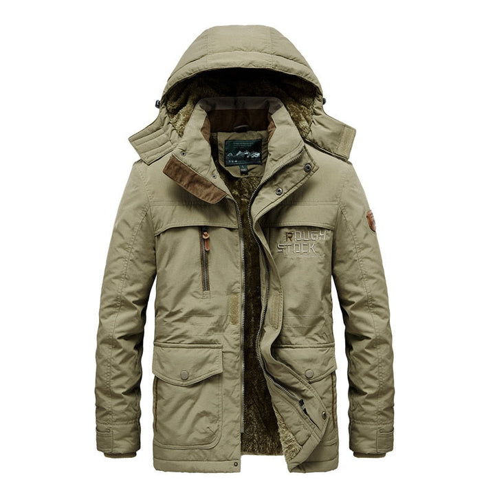 BROWN | VERSATILE WARM WATERPROOF JACKET