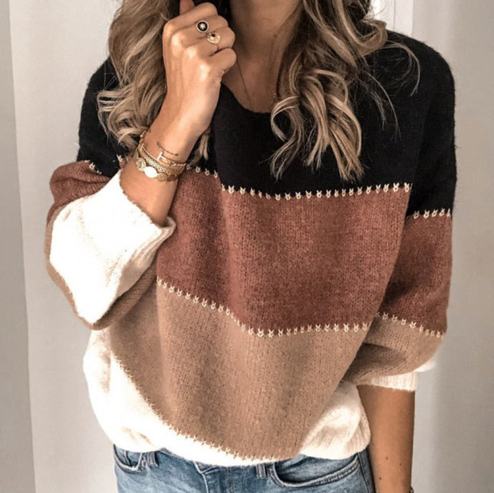 ISLA | STRIPED COZY SWEATER