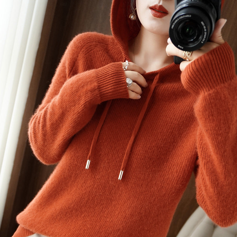 JAMILA | HOODED KNIT JUMPER