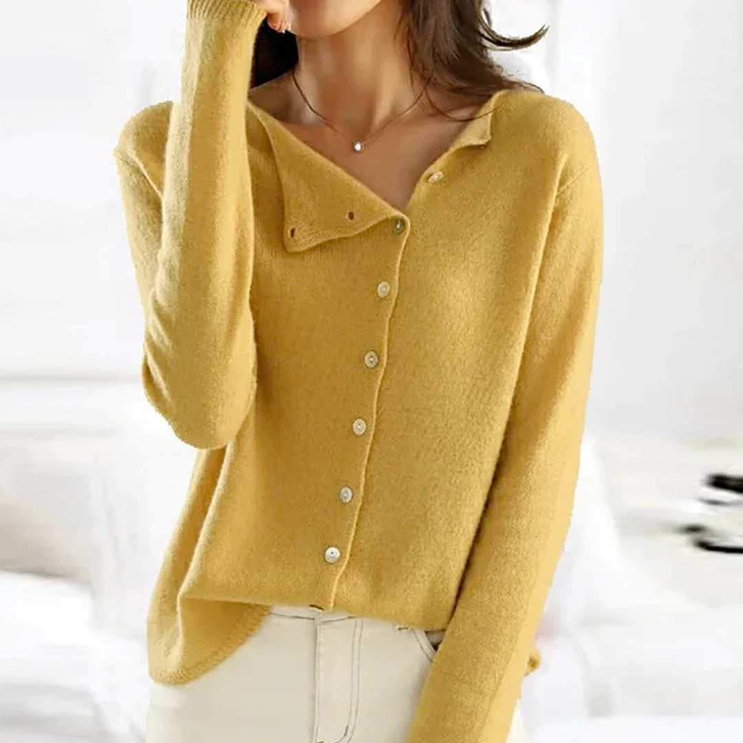 ALFONSA | ELEGANT CASHMERE CARDIGAN