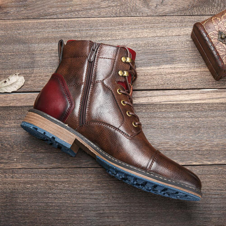 ETHAN | HANDCRAFTED LEATHER OXFORD BOOTS