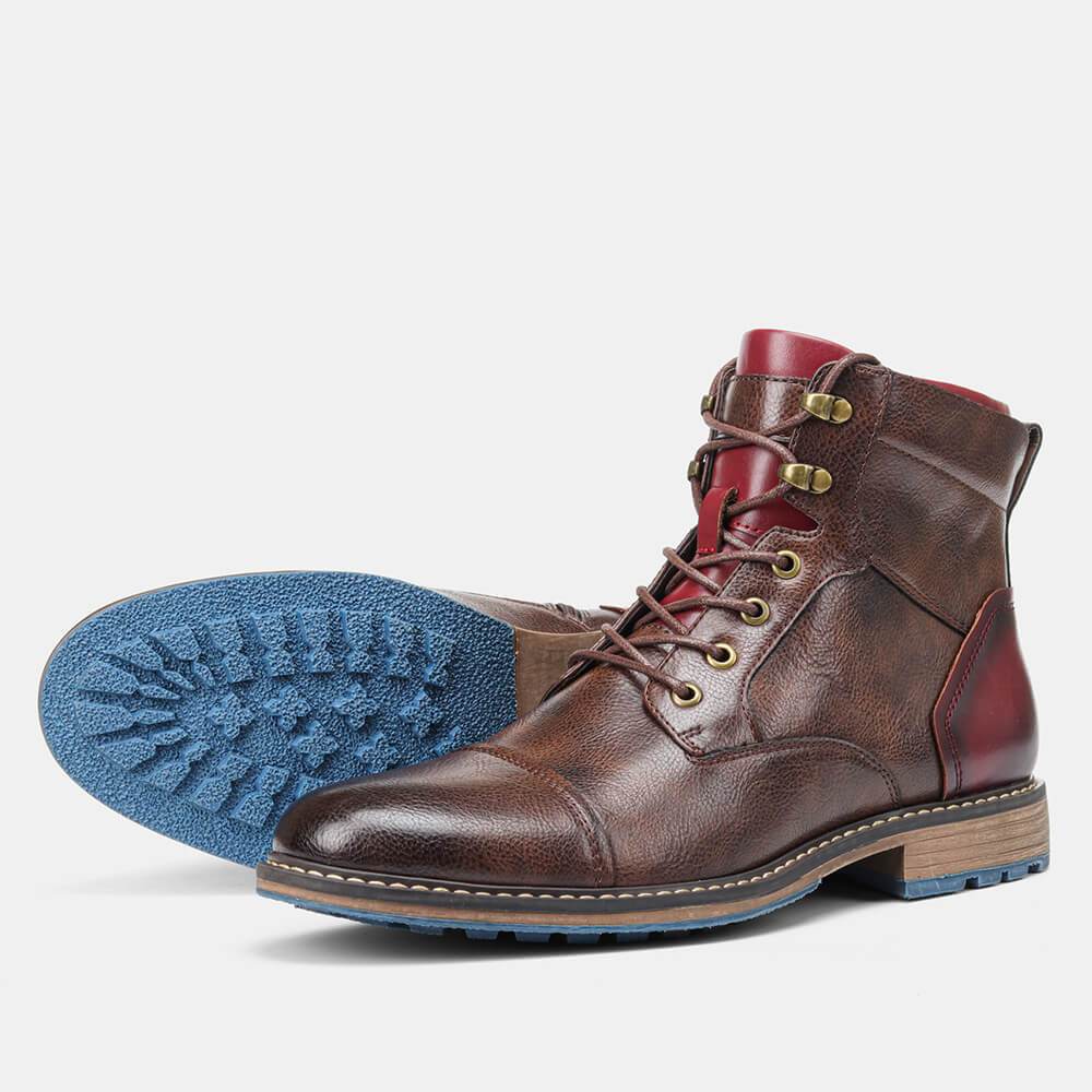 ETHAN | HANDCRAFTED LEATHER OXFORD BOOTS