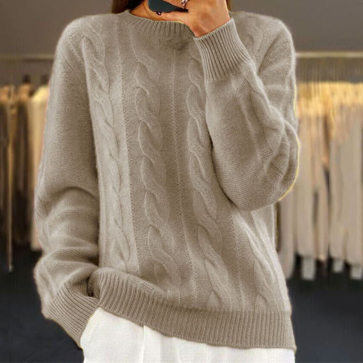 ALIAH | ULTRA-WARM KNITTED SWEATER